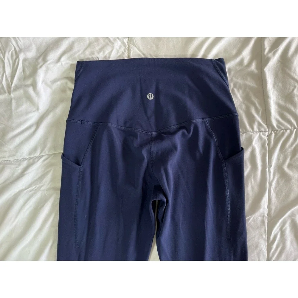 New Lululemon Leggings Womens Size 6 Align High-Rise Pant Light Blue Yoga NWOT